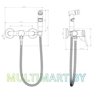 Смеситель Lemark Minima LM3818C картинка 2